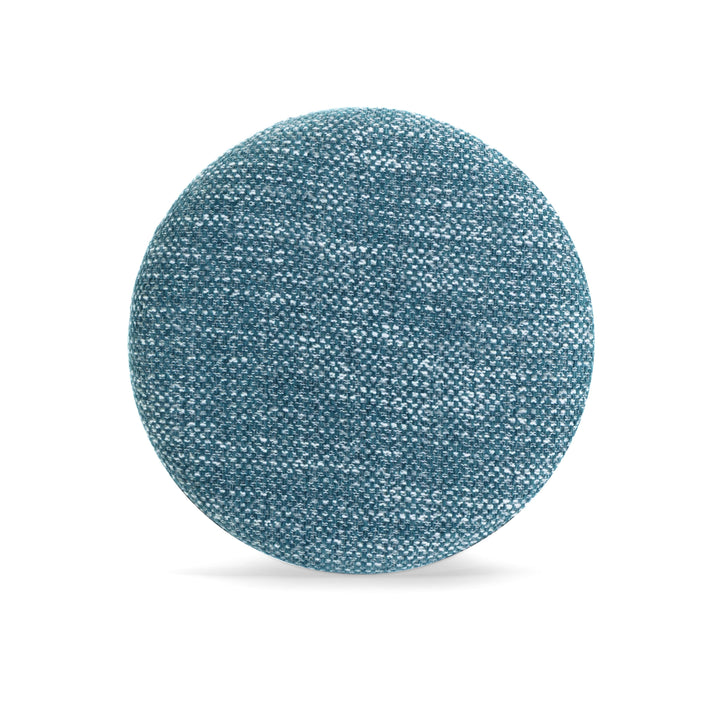 Tomlin Ruched Performance Fabric Game Ottoman