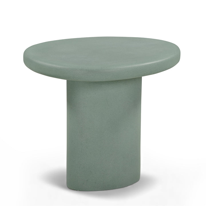 Jade Concrete Indoor/Outdoor Side Table