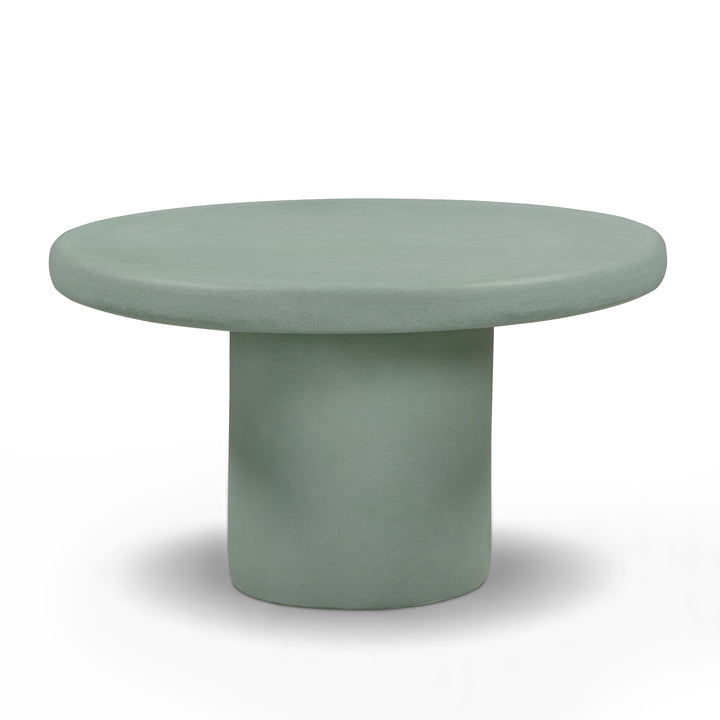 Jade 28" Green Concrete Indoor/Outdoor Coffee Table