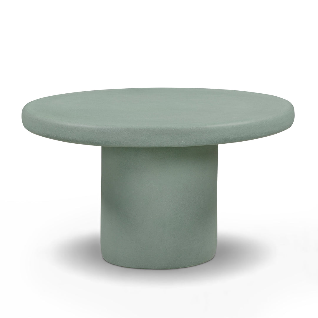 Jade 28" Green Concrete Indoor/Outdoor Coffee Table