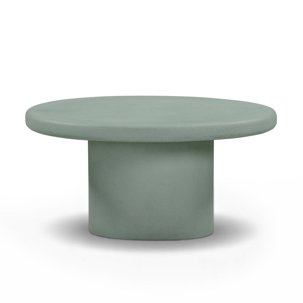 Jade Concrete Indoor/Outdoor Coffee Table (28"-34")
