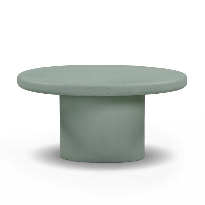 Jade Concrete Indoor/Outdoor Coffee Table (28"-34")