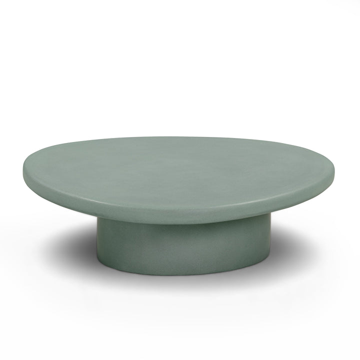 Jade Concrete Indoor/Outdoor Coffee Table (28"-34")