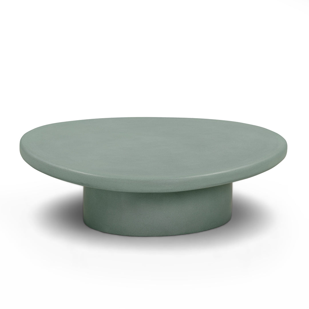 Jade Concrete Indoor/Outdoor Coffee Table (28"-34")