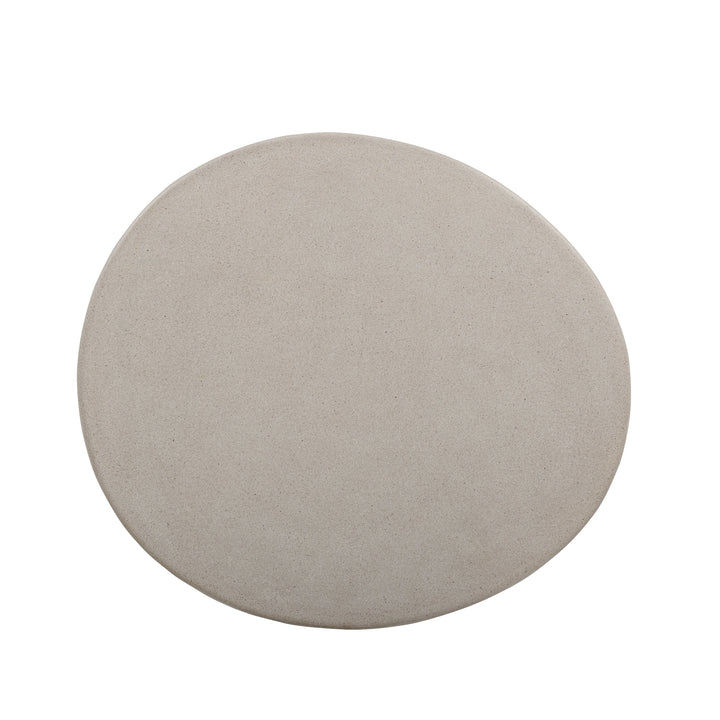 Jade 28" Cream Concrete Indoor/Outdoor Coffee Table