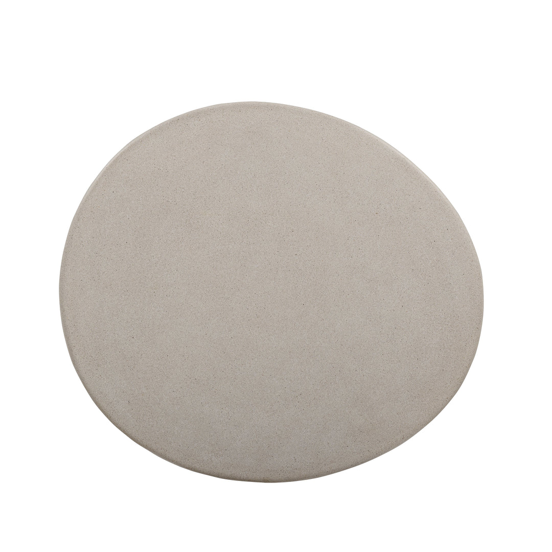 Jade 28" Cream Concrete Indoor/Outdoor Coffee Table