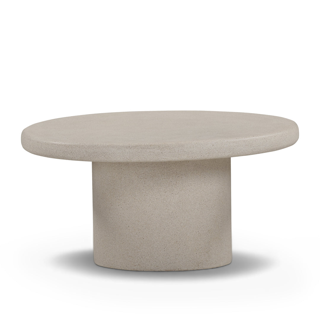 Jade Concrete Indoor/Outdoor Coffee Table (28"-34")