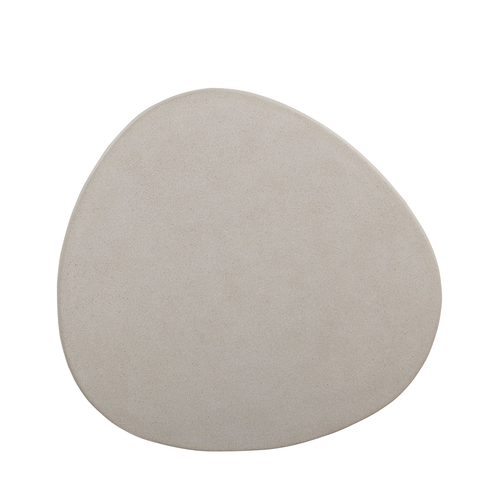 Jade 34" Cream Concrete Indoor/Outdoor Coffee Table