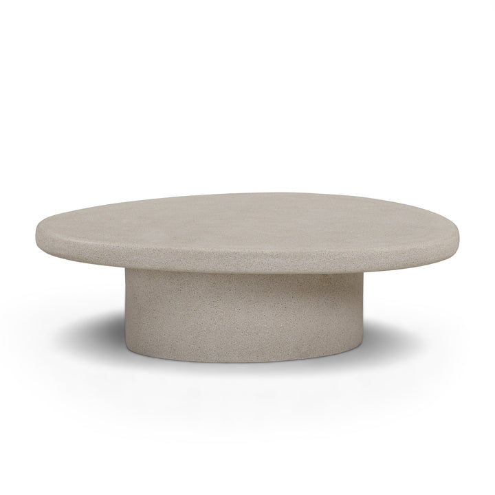 Jade Concrete Indoor/Outdoor Coffee Table (28"-34")