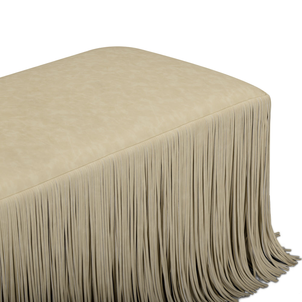 Shag Me 50" Performance Vegan Leather Bench