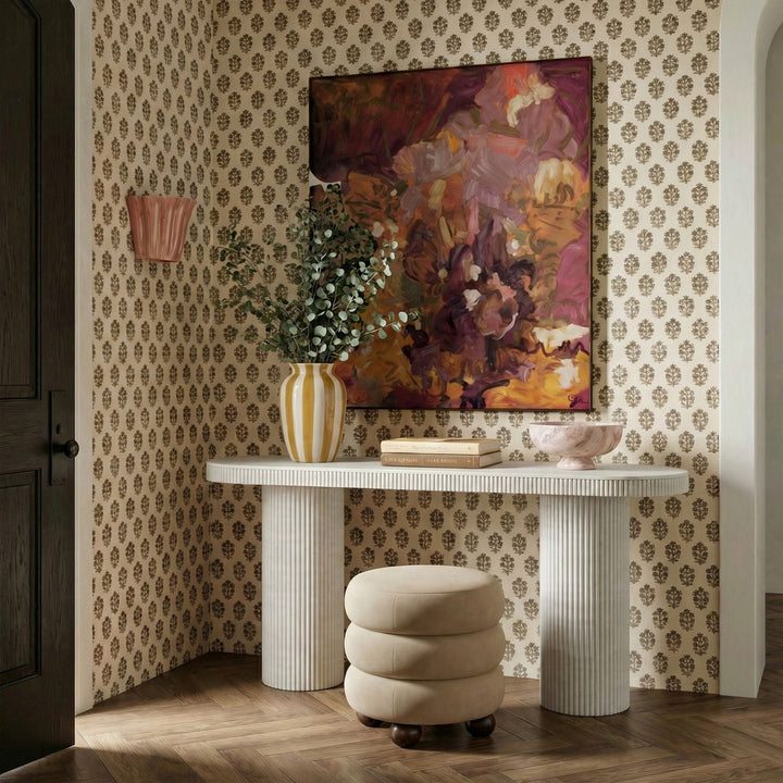 Darcy 59" White Concrete Indoor/Outdoor Console Table