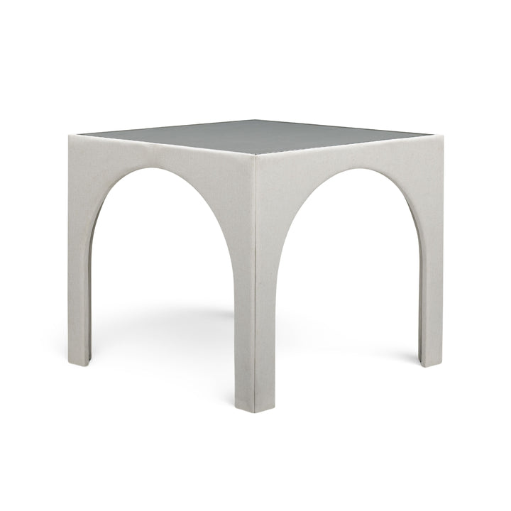 Tomlin 35" Square Mahjong Table - Cream
