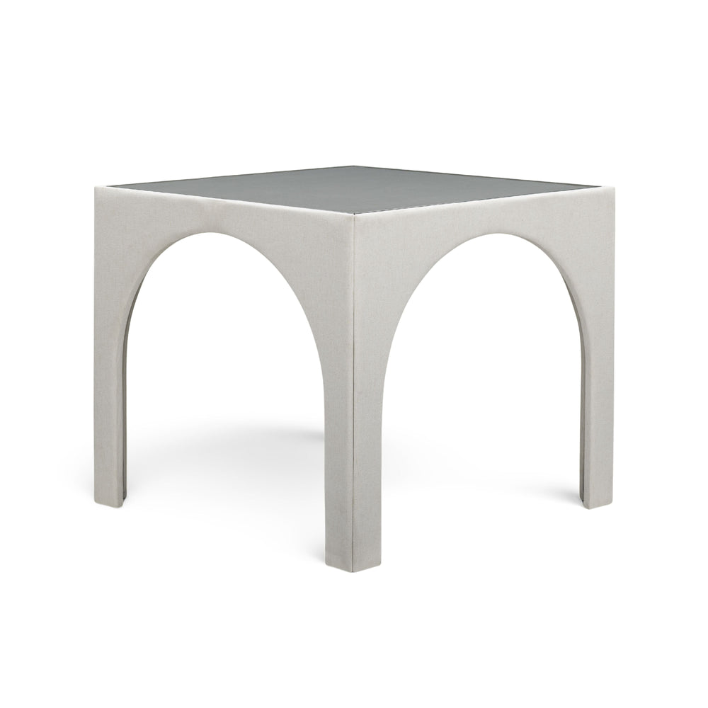 Tomlin 35" Square Mahjong Table - Cream