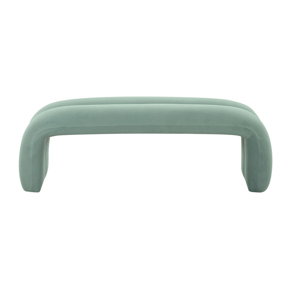 Leigh 56" Performance Velvet Channeled Bench