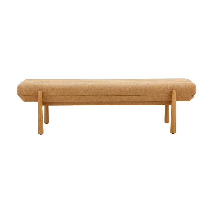 Julianna 56" Textured Performance Fabric Bench