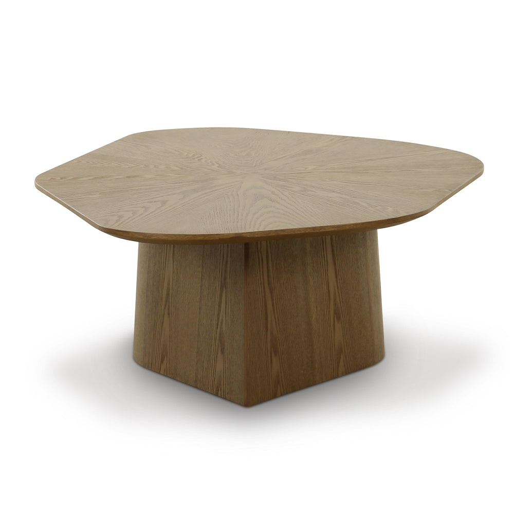Roche 50" Brown Ash Low Coffee Table