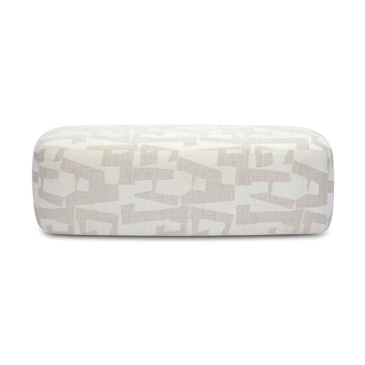 Graceland 54" Cream Performance Jacquard Bench