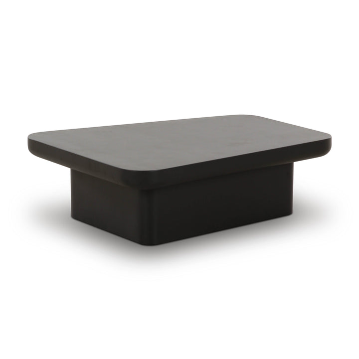 Yoko Black Coffee Table (32"-39")