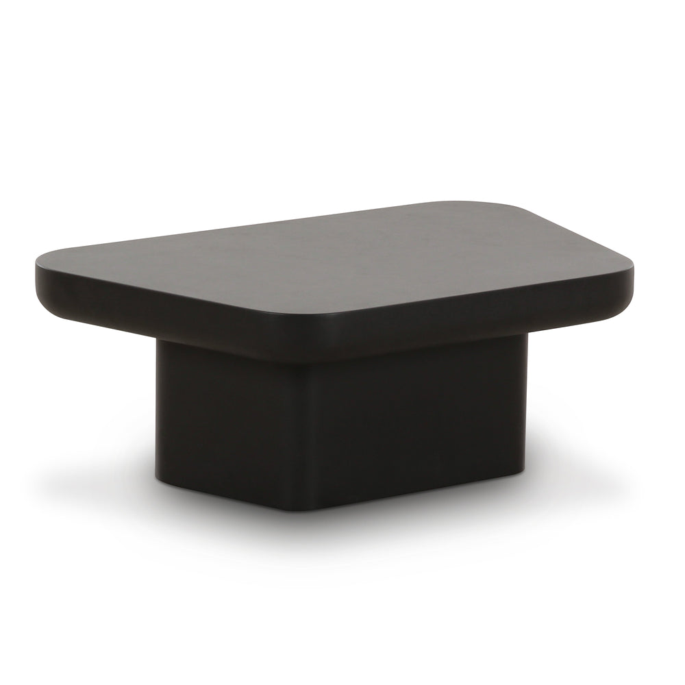 Yoko Black Coffee Table (32"-39")