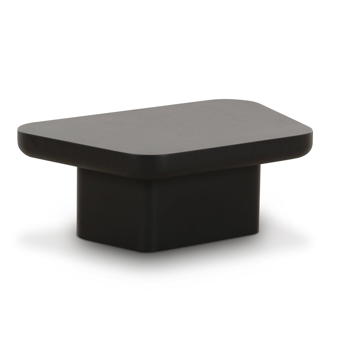 Yoko Black Coffee Table (32"-39")