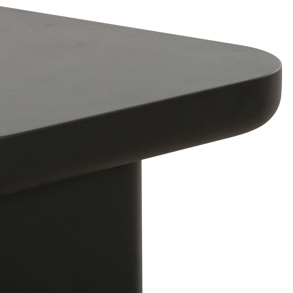 Yoko Black Coffee Table (32"-39")
