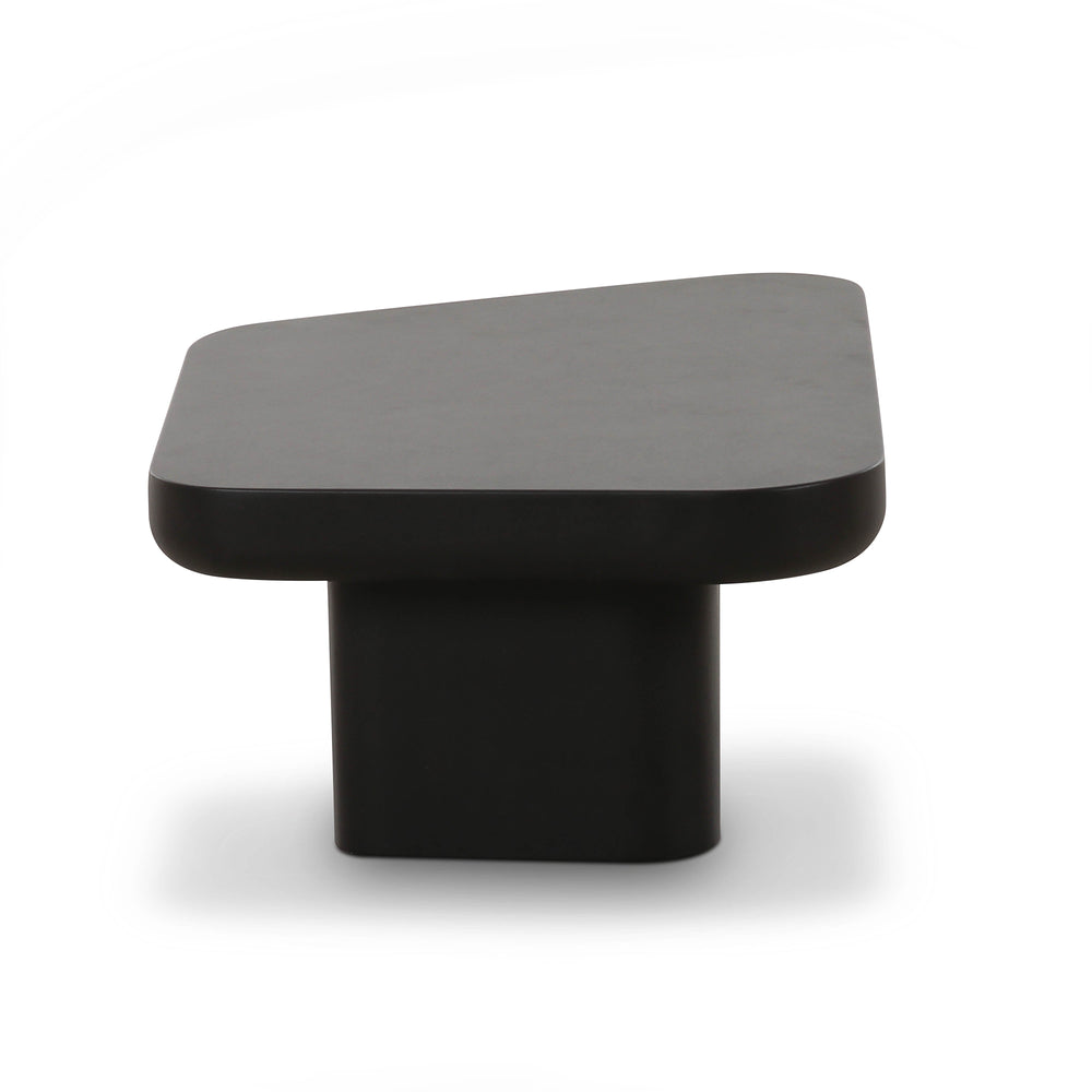 Yoko Black Coffee Table (32"-39")