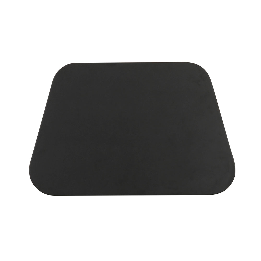 Yoko Black Coffee Table (32"-39")