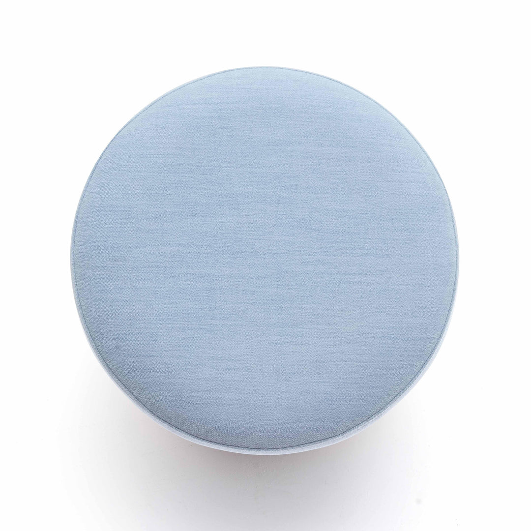 Dex Upcycled Performance Fabric Ottoman