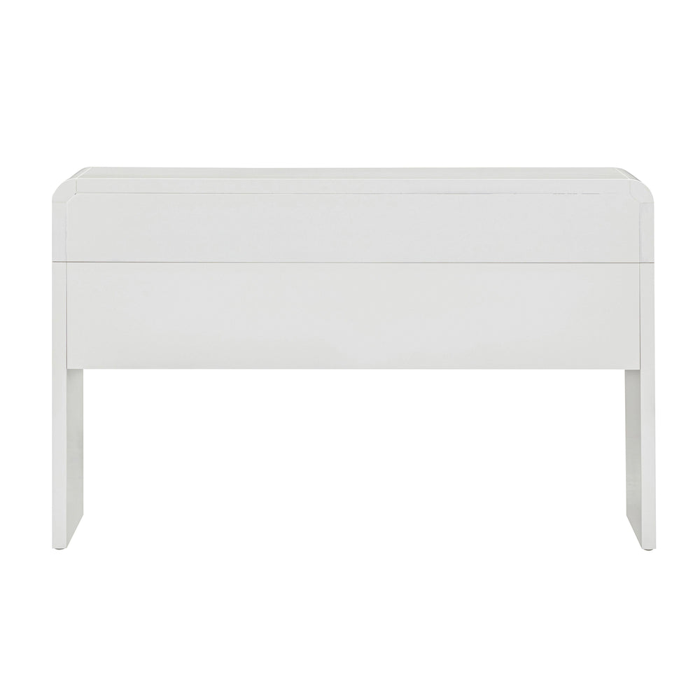 Patty 48" Rattan 2-Drawer Console Desk