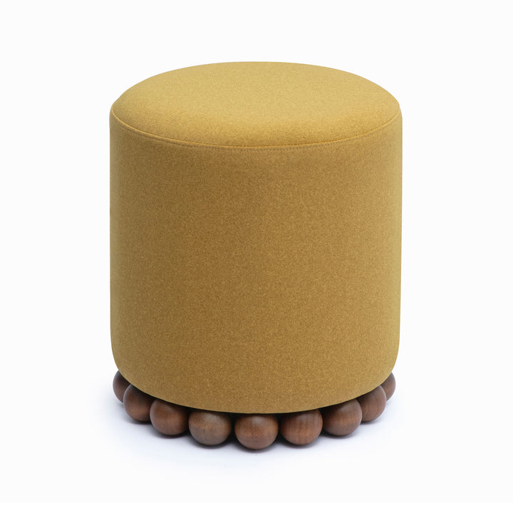 Dex Performance Vegan Mohair Ottoman