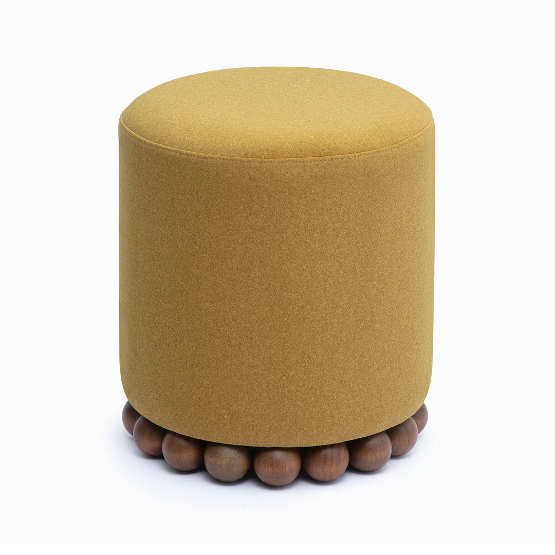 Dex Performance Vegan Mohair Ottoman