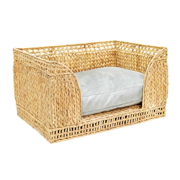 TOV Furniture Milou Natural Rattan Small Pet Bed