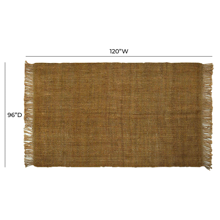 Mata Light Brown Area Rug - 8&
