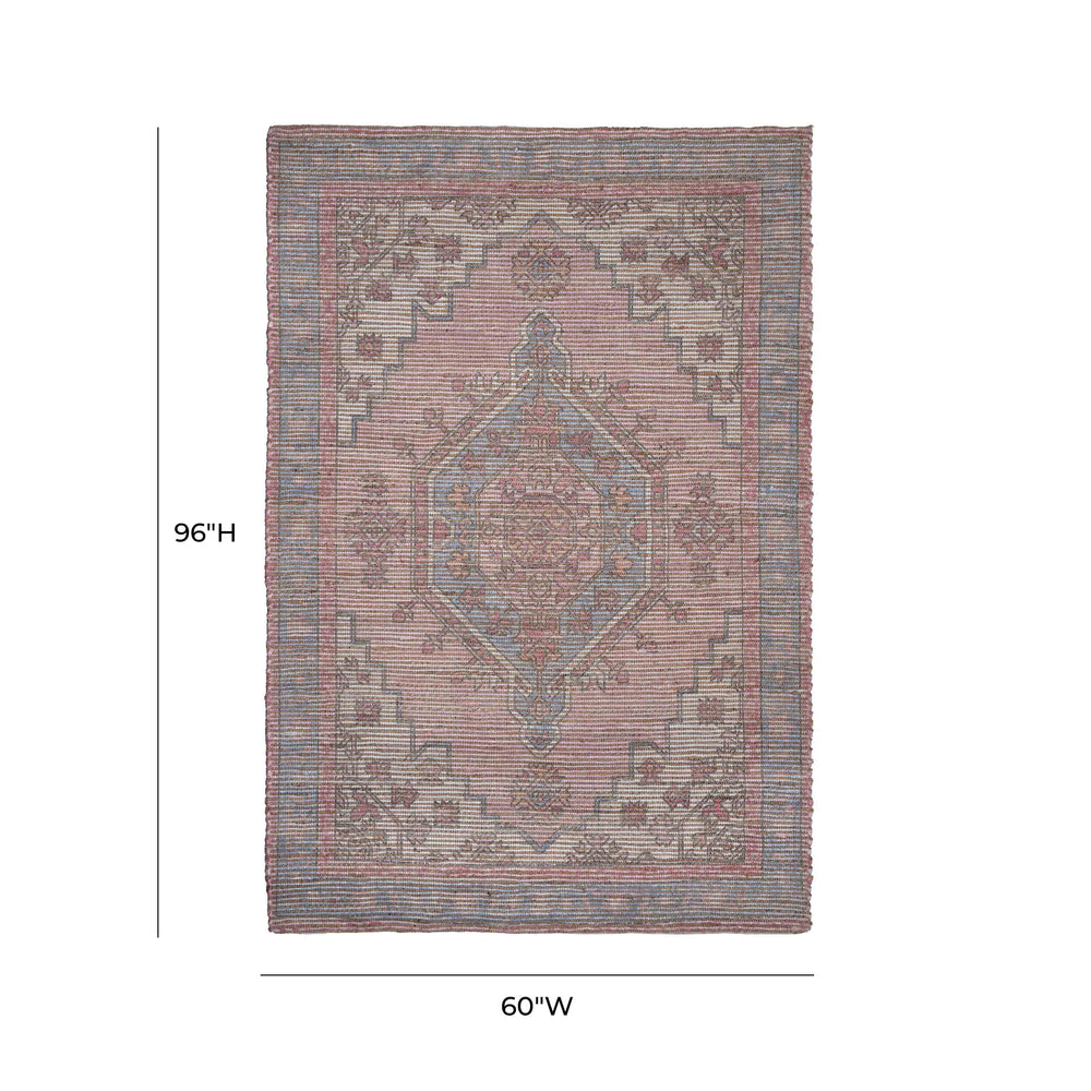Madra Blush Tone Area Rug - 5' x 8'