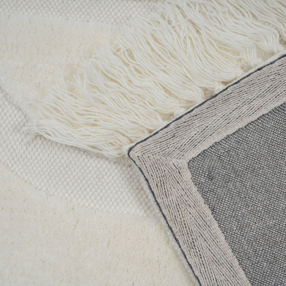 Loop White Area Rug - 8' x 10'
