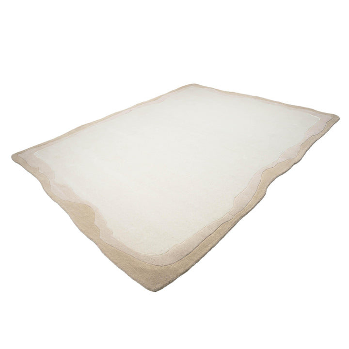 Tarba Rectangular Floor Rug - Tan / 8&