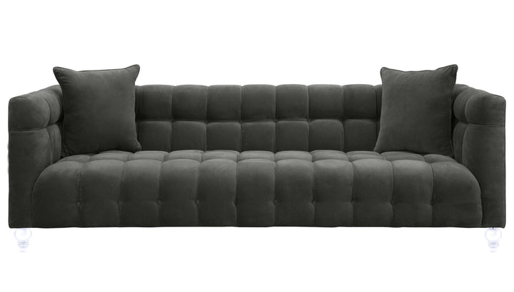 Bea 91" Performance Velvet Tufted Sofa