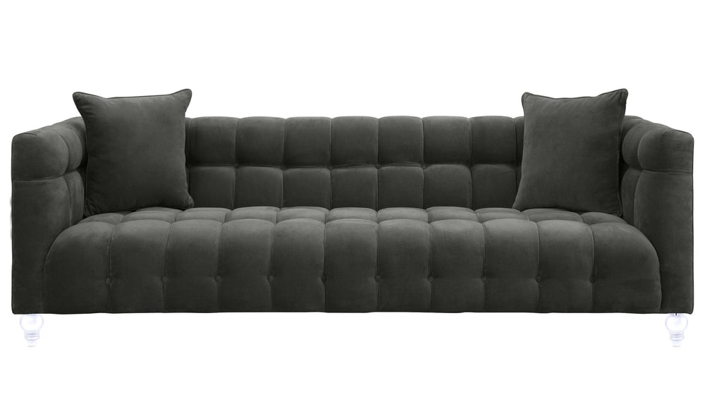 Bea 91" Performance Velvet Tufted Sofa