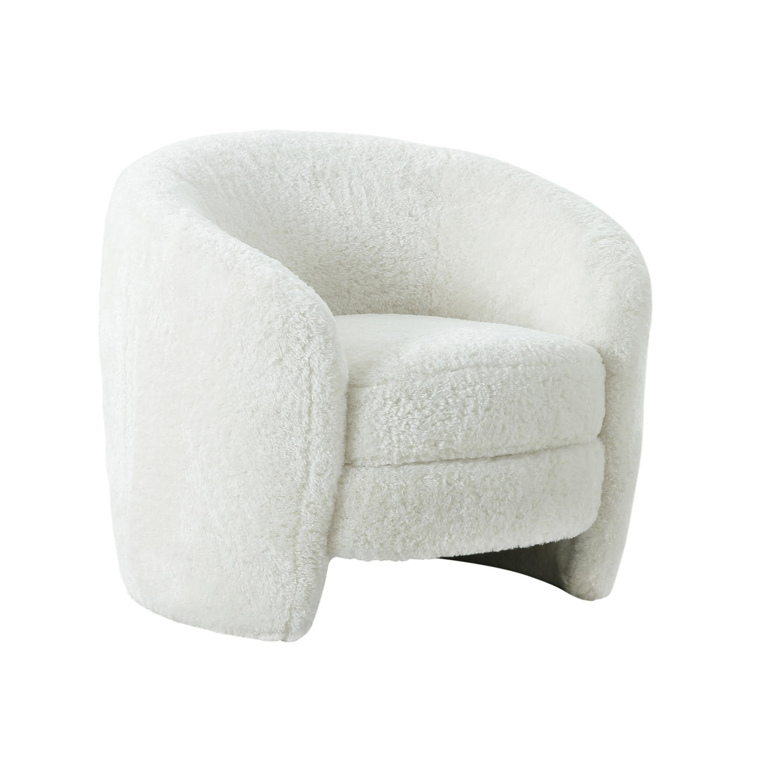TOV Furniture Dakota Performance Faux Shearling Armchair