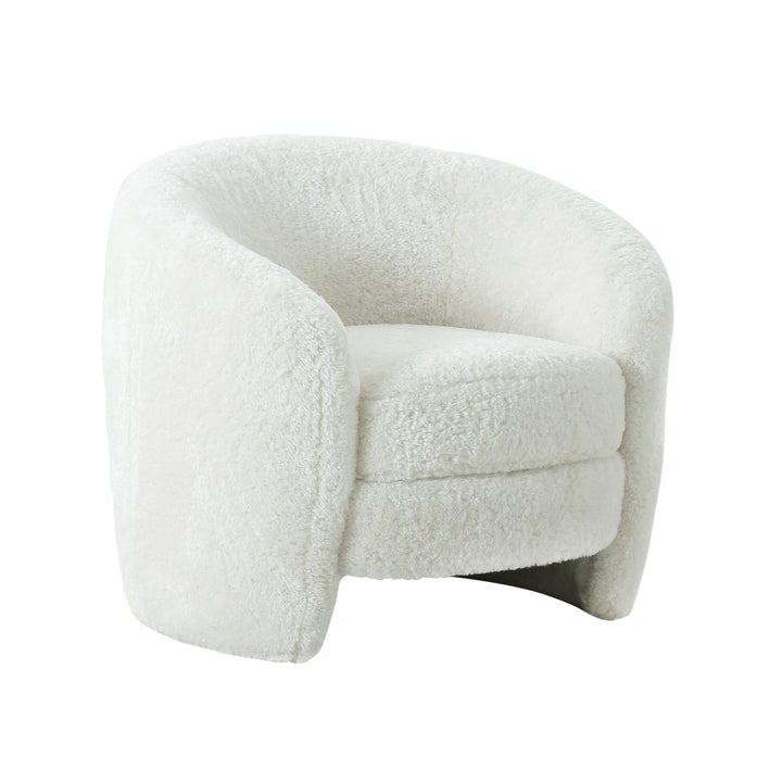 TOV Furniture Dakota Performance Faux Shearling Armchair