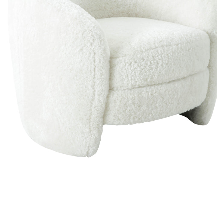 Dakota Performance Faux Shearling Armchair