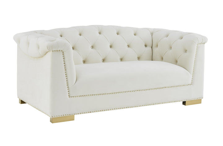 Farah 69" Performance Velvet Loveseat by Inspire Me! Home Decor
