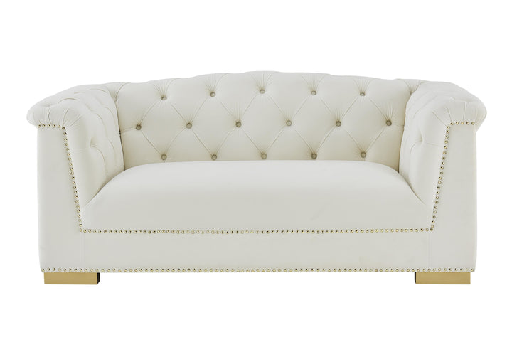 Farah 69" Performance Velvet Loveseat by Inspire Me! Home Decor