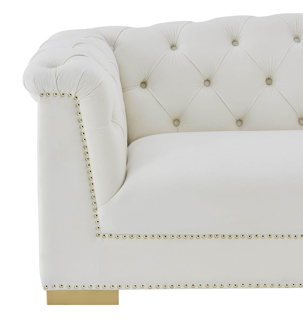 Farah 69" Performance Velvet Loveseat by Inspire Me! Home Decor