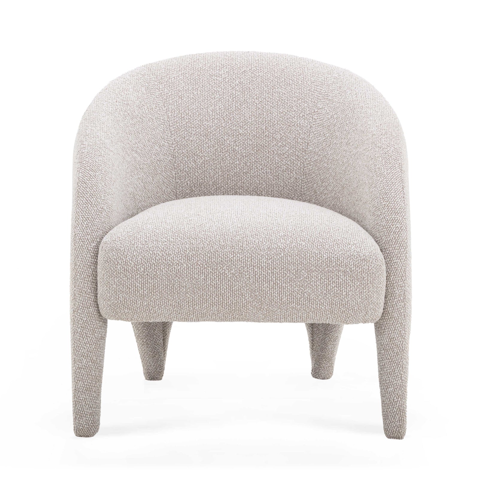 TOV Furniture Kris Warm Grey Performance Boucle Accent Chair