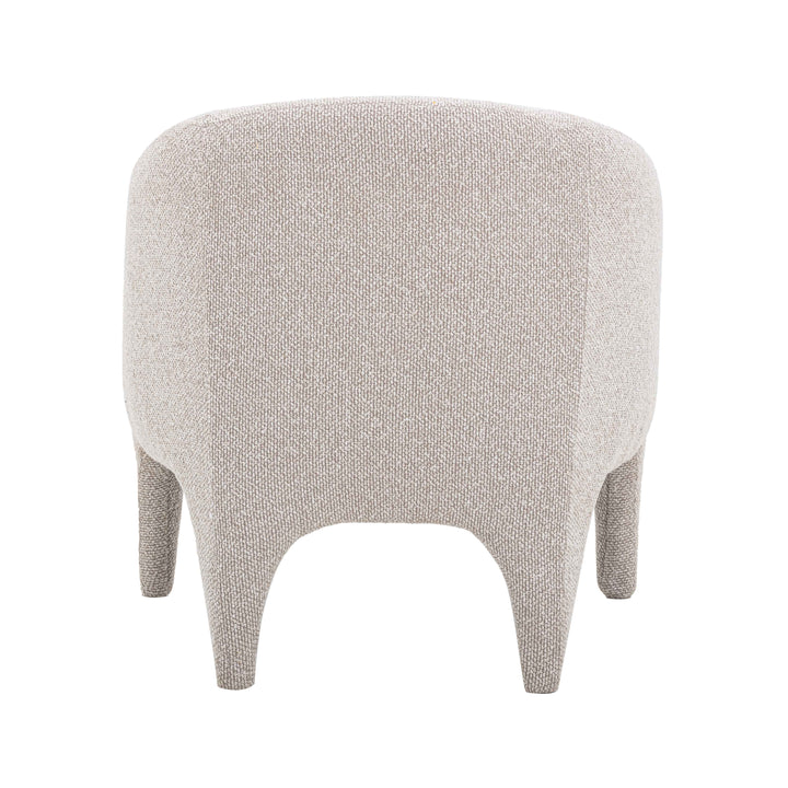 Kris Warm Grey Performance Boucle Accent Chair
