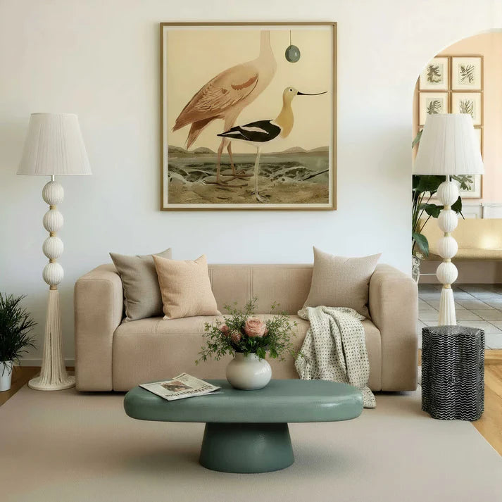 Alder 89" Upcycled Chenille Sofa - Sand