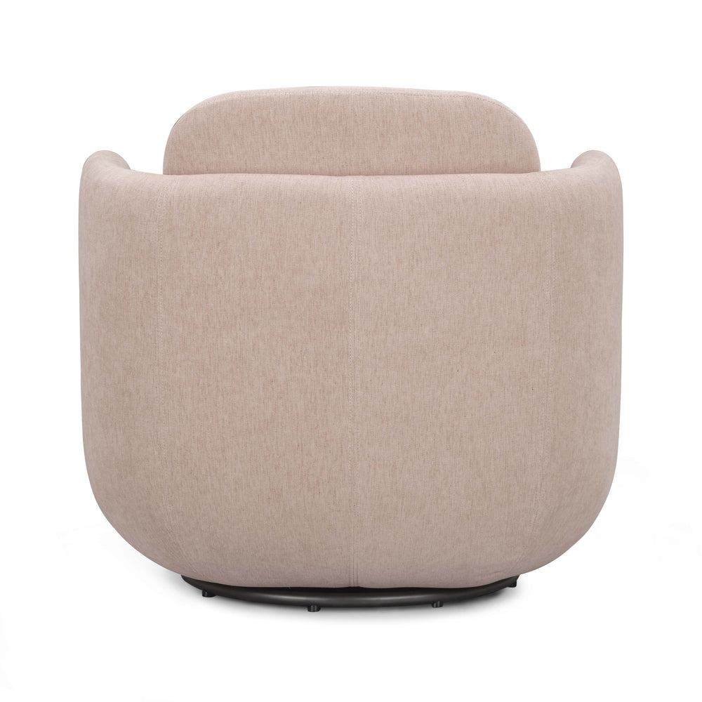 Wolfie Performance Chenille Swivel Accent Chair