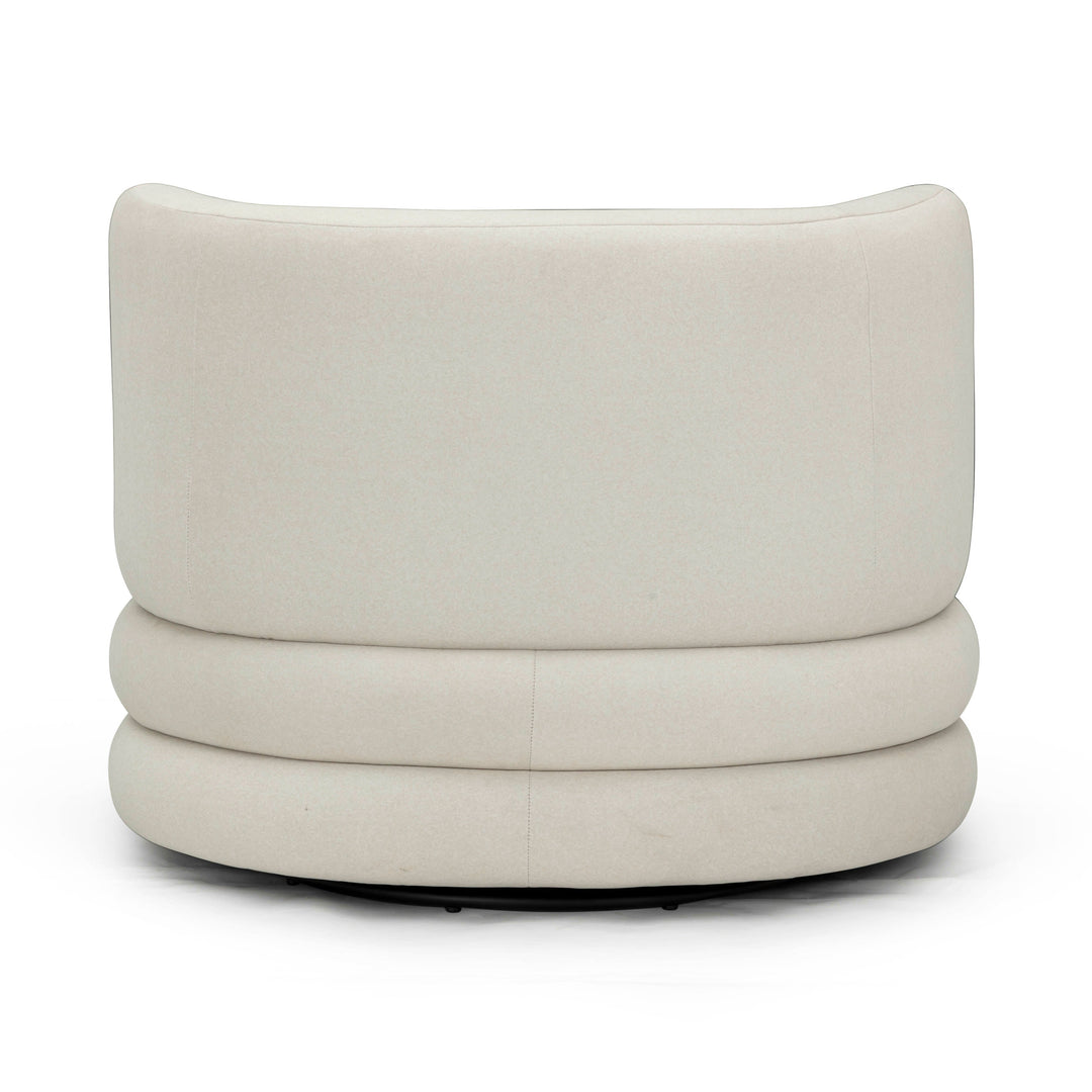 Astor Performance Faux Mohair Swivel Hotel Lounge Chair