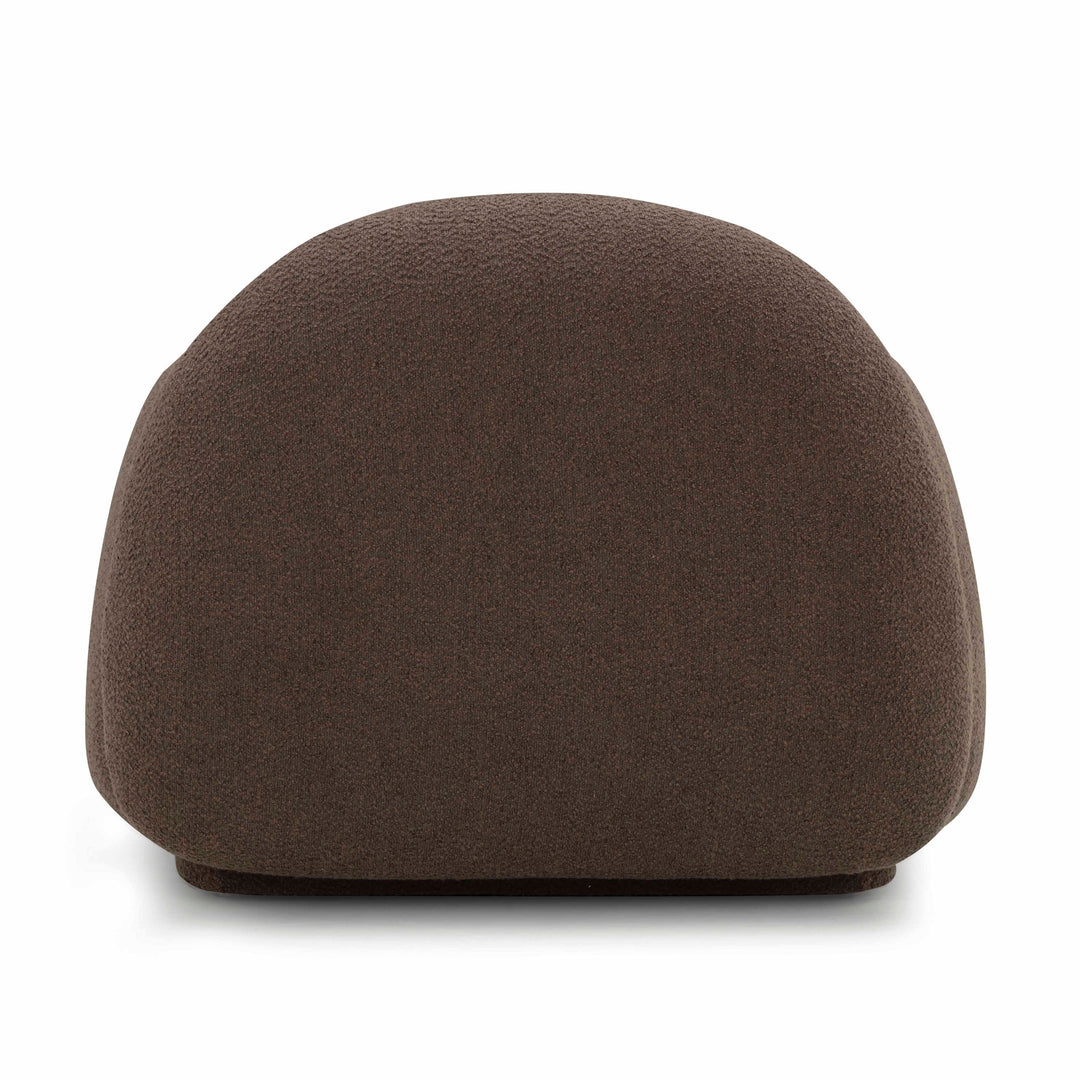 Marius Brown Boucle Accent Chair